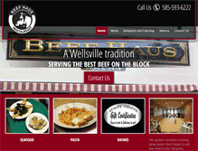 Tablet Screenshot of beefhaus.com